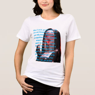 Zentrum des Powers - Kommandant der weiblichen Ene Tri-Blend Shirt