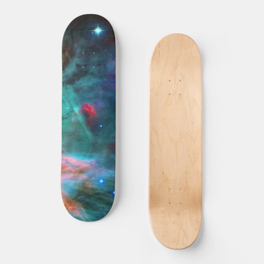 Zentrum des Schwanennebels Skateboard (Vorderseite)