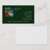 Zentrum des Schwanennebels Visitenkarte (Vorne/Hinten)