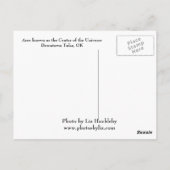 Zentrum des Universums Postkarte (Rückseite)