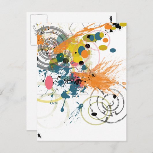 Zentrum Drei - Postkarte (Vorne/Hinten)