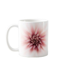 Zentrum eines rosa Dahlia