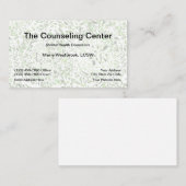 Zentrum für psychische Gesundheit Visitenkarte (Vorne/Hinten)