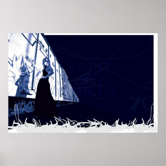 Zentrum von LA Poster (Vorne)