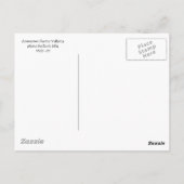 Zentrum von Puerto Vallarta mit Postkarte (Rückseite)