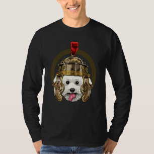 Zenturio Bichon Frise Antikes Rom Römisches Reich  T-Shirt