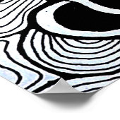 Zentwinkelerweiterung | Abstrakte Zeile Ma Poster (Ecke)