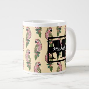 Zentwinkelstil  Monogramm Jumbo-Tasse