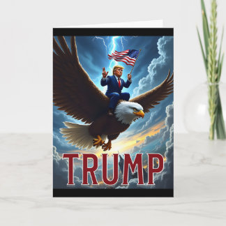 Zenzo's Atomare Politische Designs Präsident Trump Karte