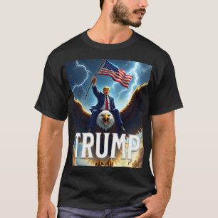 Zenzo's Atomare Politische Designs Präsident Trump T-Shirt