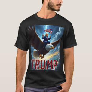 Zenzo's Atomare Politische Designs Präsident Trump T-Shirt