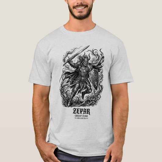 Zepar Der Große Herzog Unleashed T-Shirt (Vorderseite)