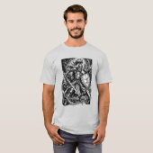 Zepar Höllenfürst in Bewegung T-Shirt (Vorne ganz)
