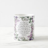 Zephaniah 3:17 Er wird sich über dich freuen Kaffeetasse (Mittel)