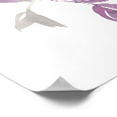 Zephaniah 3:17 Er wird sich über dich freuen Poster (Ecke)