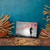 Zephaniah 3:17 MEIN GOTT SIND ÜBER MIR Personalisi Fotoplatte (Seite)