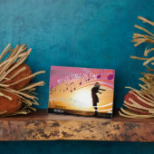 Zephaniah 3:17 MEIN GOTT SIND ÜBER MIR Personalisi Fotoplatte (Seite)