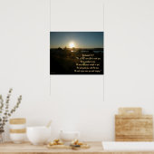 Zephaniah 3:17 SE2 Poster (Küche)