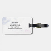 Zephaniah 3:17 Seine Liebe wird Ihre Ängstbibel be Gepäckanhänger (Rückseite horizontal)