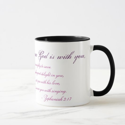 Zephaniah 3:17 tasse (Rechts)