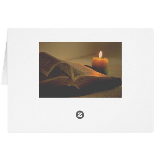 Zephaniah 3 Er wird sich über deine Karte freuen (Rückseite Horizontal)