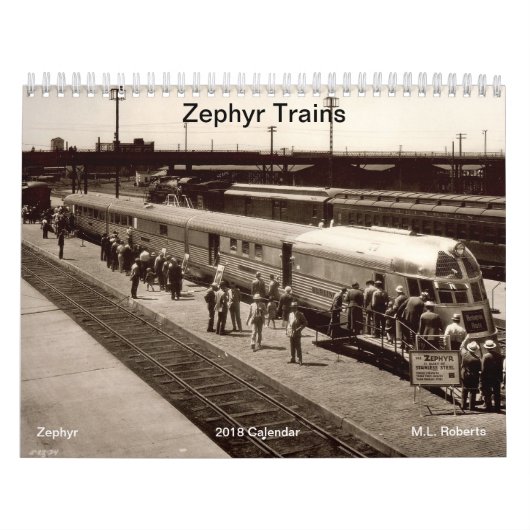 Zephry Züge Kalender (Titelbild)