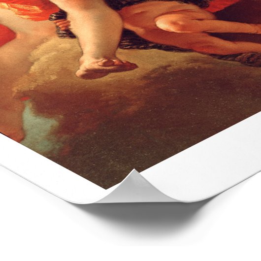 Zephyr and Flora Poster (Ecke)