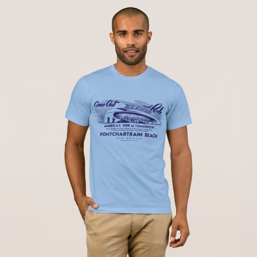 Zephyr at Pontchartrain Beach T-Shirt (Vorne ganz)
