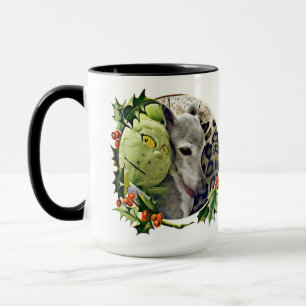 Zephyr die italienische Greyhound Holiday Tasse