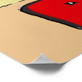 Zephyr Pontchartrain Strand Vintag Poster (Ecke)