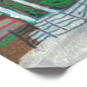 Zephyr Roller Untersetzer am Strand Poster (Ecke)