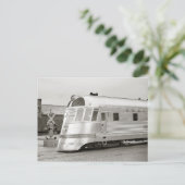 Zephyr Streamlining Train, 1939 Postkarte (Stehend Vorderseite)