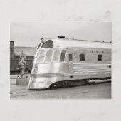 Zephyr Streamlining Train, 1939 Postkarte (Vorderseite)