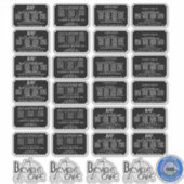 Zephyr-Teller-Aufkleber Aufkleber (Vorderseite)