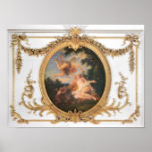 Zephyr und Flora aus der Salle de Conseil Poster (Vorne)