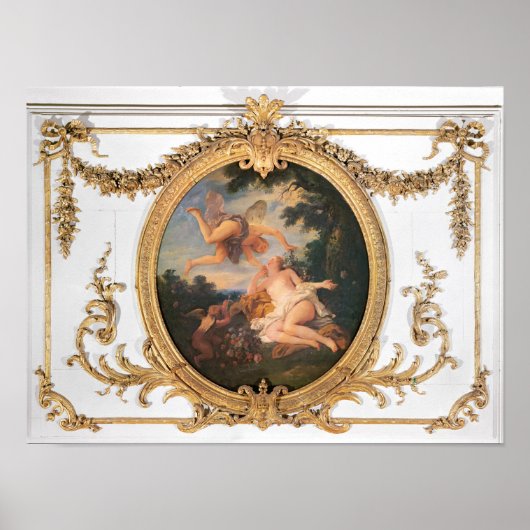 Zephyr und Flora aus der Salle de Conseil Poster (Vorne)