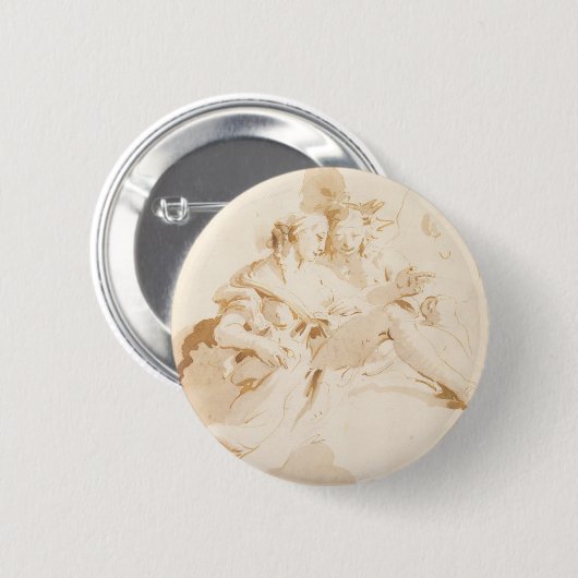 Zephyr und Flora Button (Vorne & Hinten)