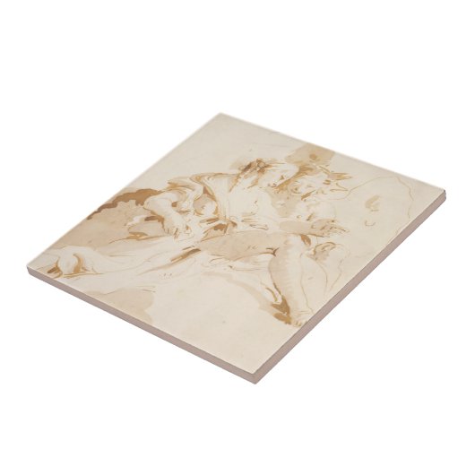 Zephyr und Flora Fliese (Seite)