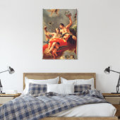 Zephyr und Flora Leinwanddruck (Insitu (Schlafzimmer))