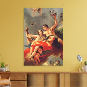 Zephyr und Flora Leinwanddruck (Insitu (Wohnzimmer))