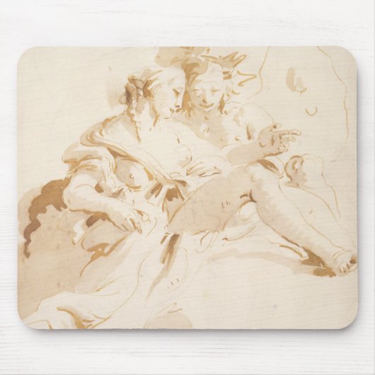 Zephyr und Flora Mousepad (Vorne)