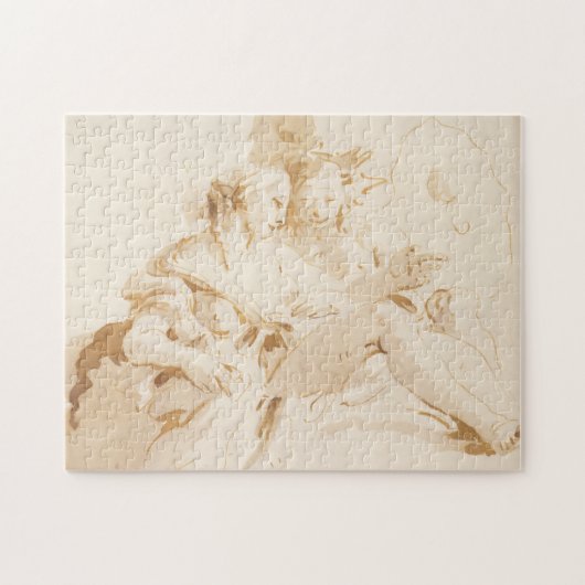 Zephyr und Flora Puzzle (Horizontal)