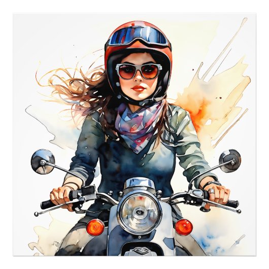 "Zephyra" "Vento Dolce" - Sweet Wind Fotodruck (Vorne)