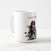 "Zephyra" "Vento Dolce" - Sweet Wind Kaffeetasse (Vorderseite Links)