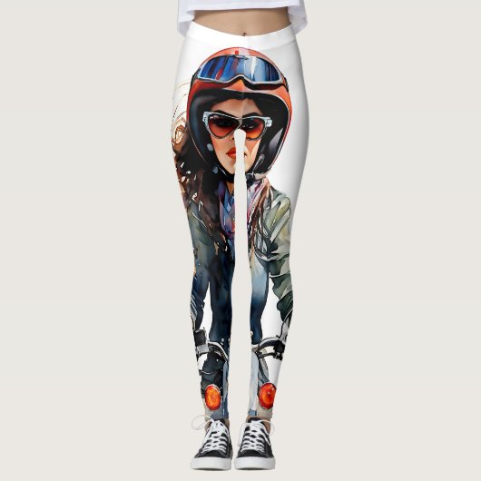 "Zephyra" "Vento Dolce" - Sweet Wind Leggings (Vorderseite)