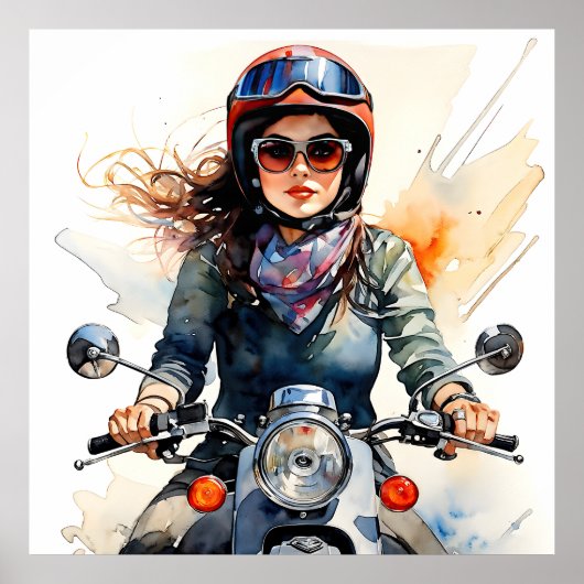 "Zephyra" "Vento Dolce" - Sweet Wind Poster (Vorne)