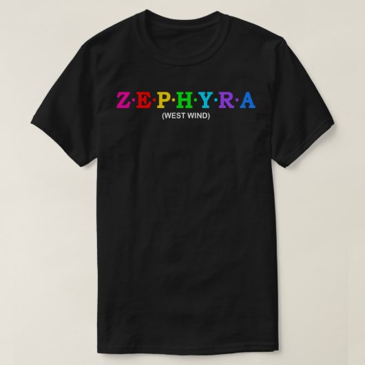 Zephyra West Wind T-Shirt (Design vorne)