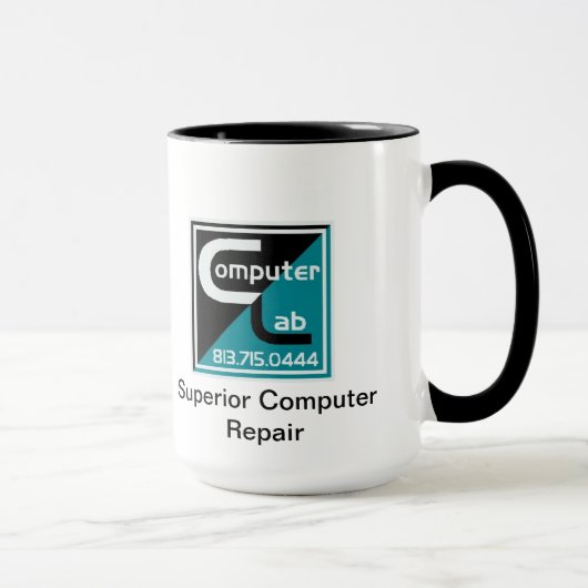 Zephyrhills Computer-Labrador-Tasse Tasse (Rechts)