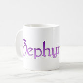 Zephyrlogo-Tasse Kaffeetasse (Vorderseite Links)