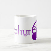 Zephyrlogo-Tasse Kaffeetasse (Mittel)